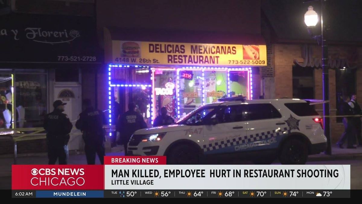 Man fatally shot while walking into SW Side restaurant: Police
