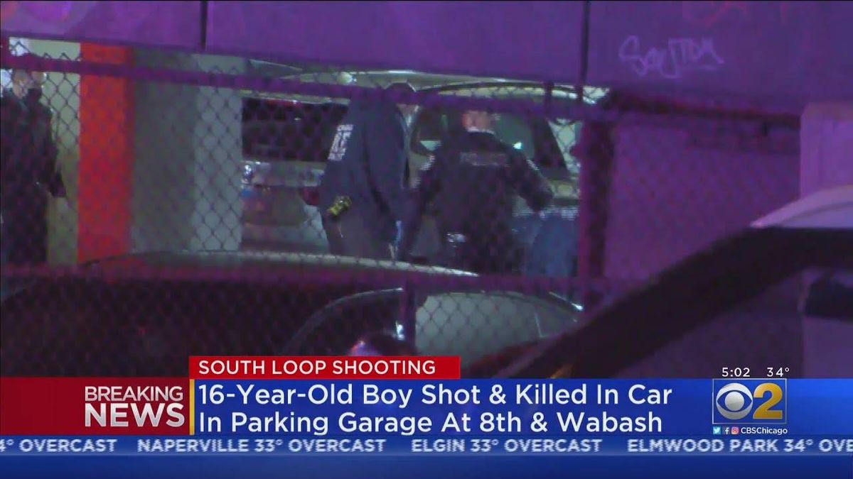 Teen boy fatally shot in South Loop parking garage