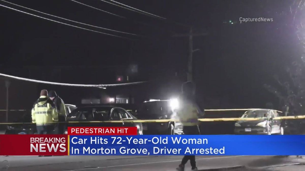 Driver critically injures elderly woman crossing street in Morton Grove: Police