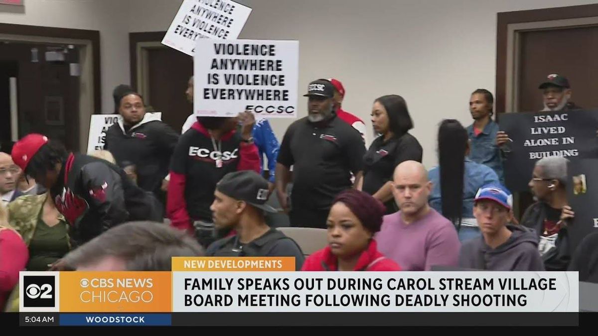 'Be honest': Family of man fatally shot by Carol Stream Police calling for greater transparency
