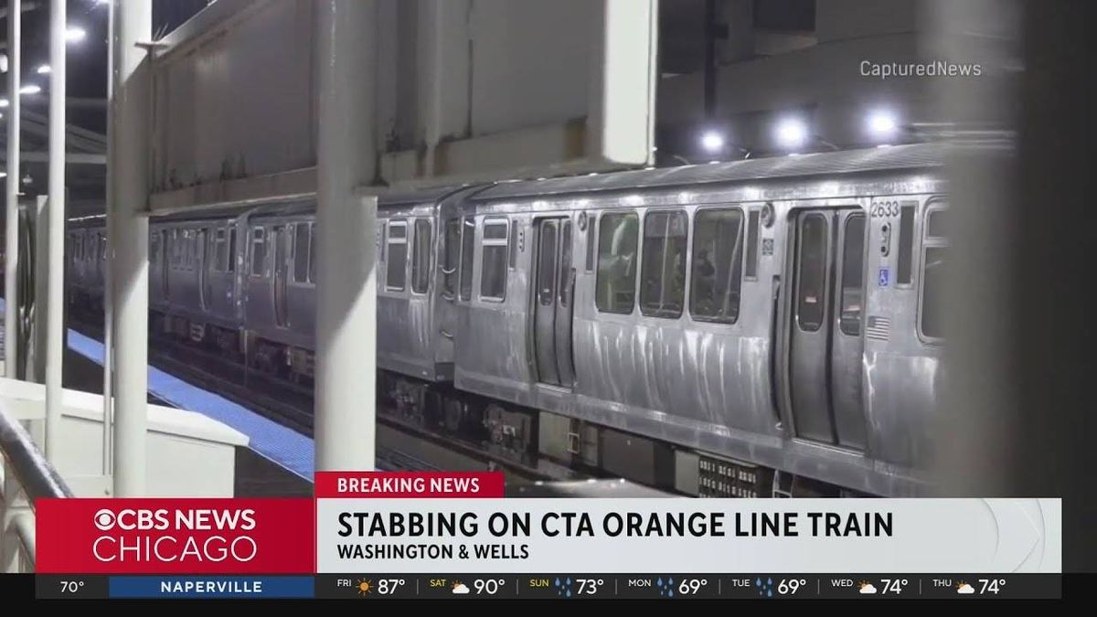 Man stabbed on CTA Orange Line, police say