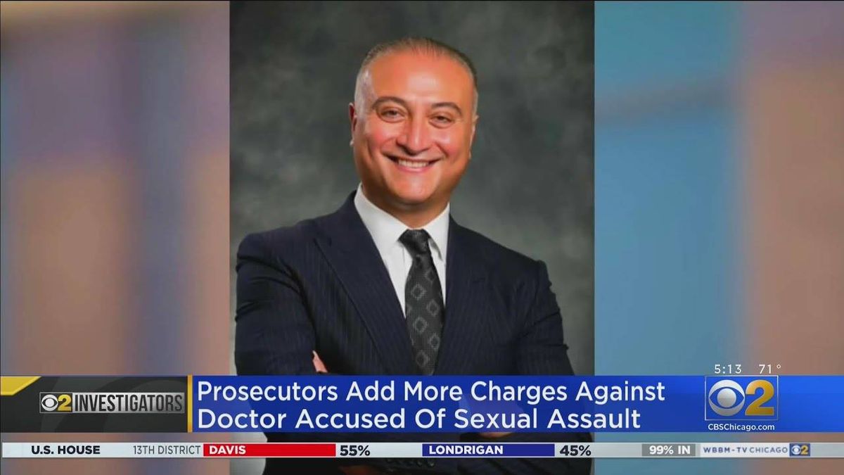 New sexual assault charges filed against Libertyville doctor; victim questions why he's still licensed to practice