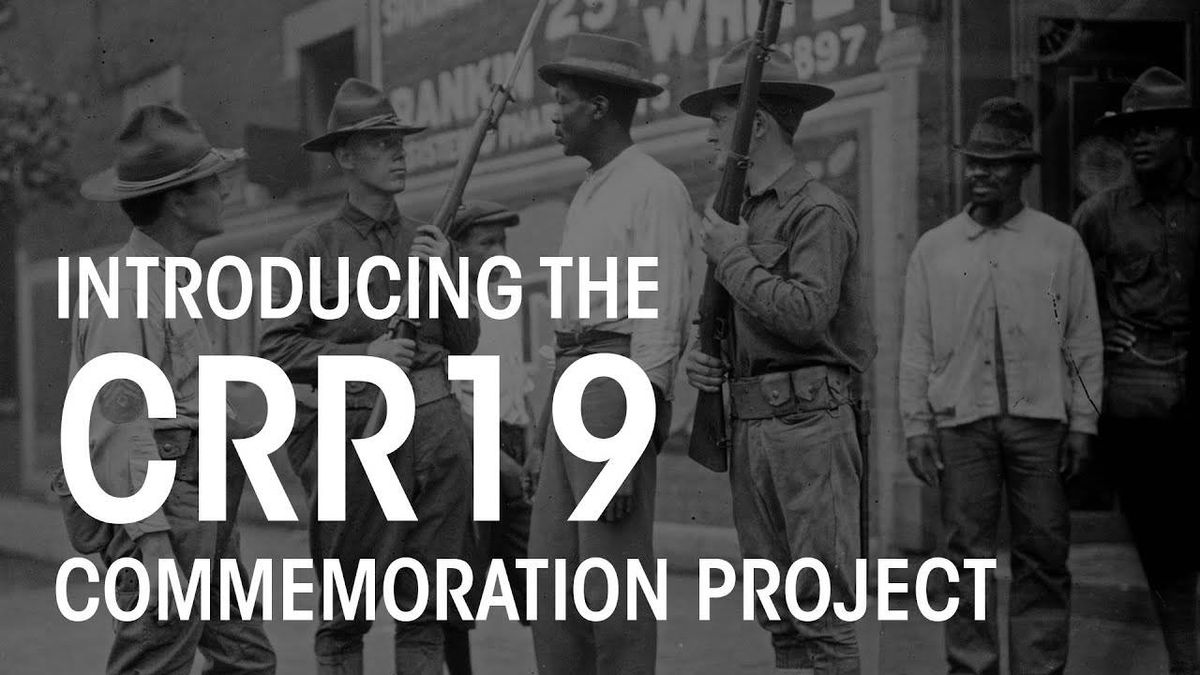 Group developing public art to commemorate 1919 race riots
