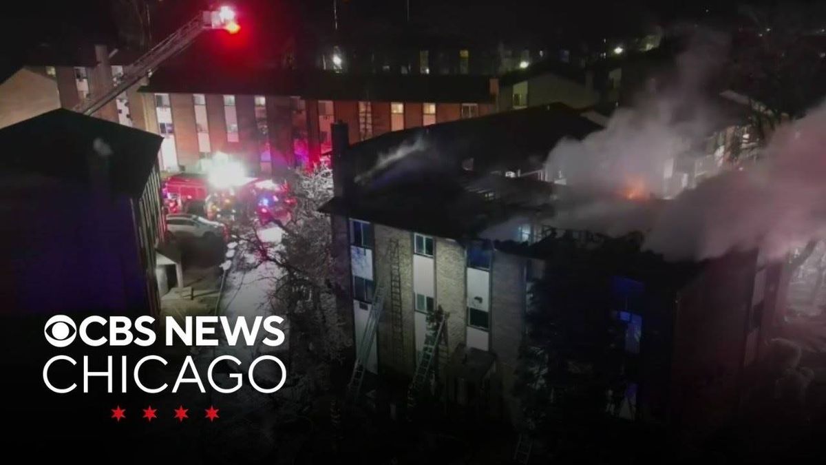 NW suburban apartment fire displaces nearly 2 dozen residents