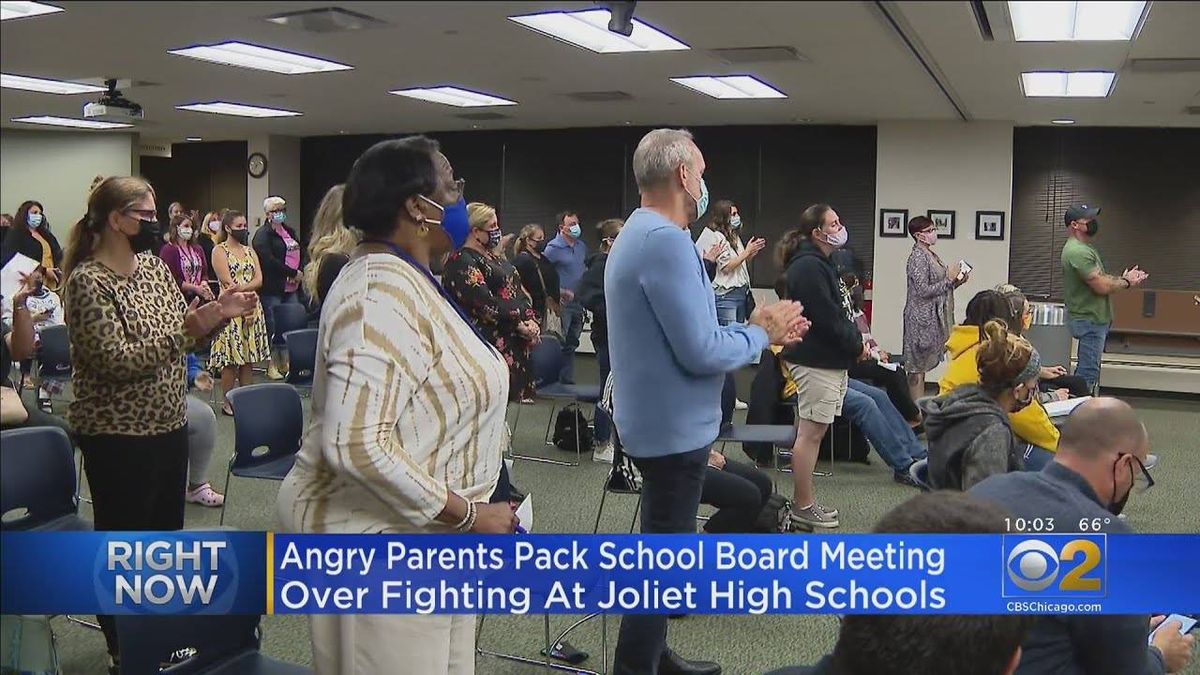 Emergency school board meeting held following series of violent fights at two Joliet high schools
