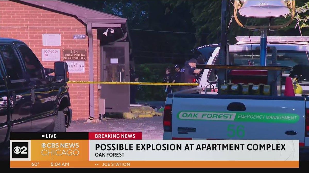 Dynamite causes explosion at Oak Forest apartment building: Report