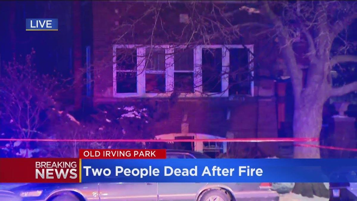 Two found dead in apartment fire in Irving Park