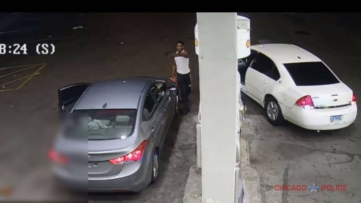 Police release video of man wanted in fatal July shooting at gas station