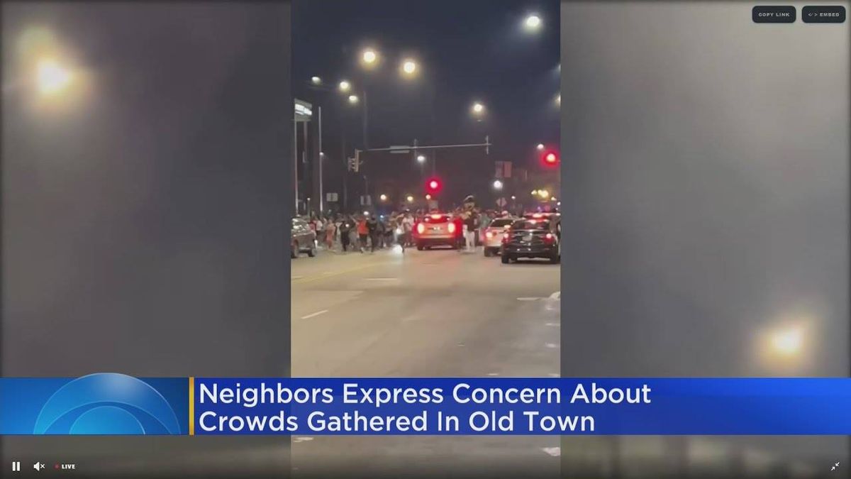 Old Town residents express concern after Wednesday's rowdy scene near North Avenue Beach