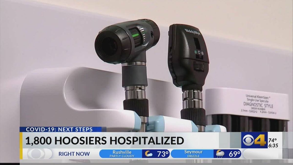 Holcomb says no to mask mandate, focuses on vaccinations as hospitalizations surge