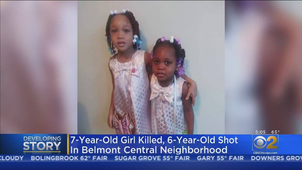 'I did not want her to feel she was dying alone,' says man who tended to 7-year-old girl after she and sister were shot