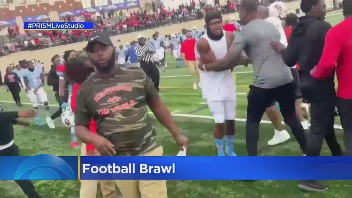 CPS investigating last weekend's on field brawl between 2 South Side football teams