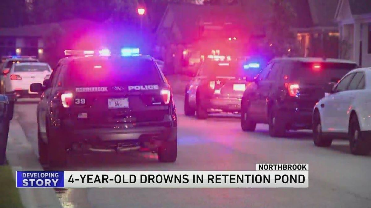4-year-old boy dies after being pulled from retention pond in Northbrook