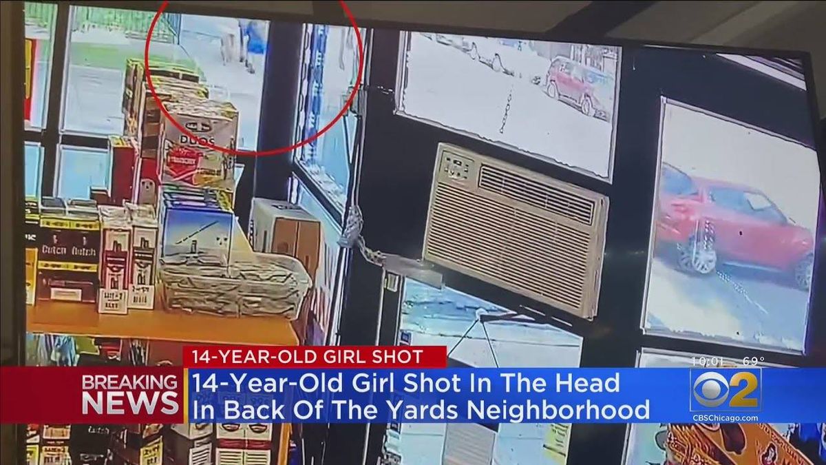Girl, 14, shot in the head after being chased by young gang members in the Back of the Yards