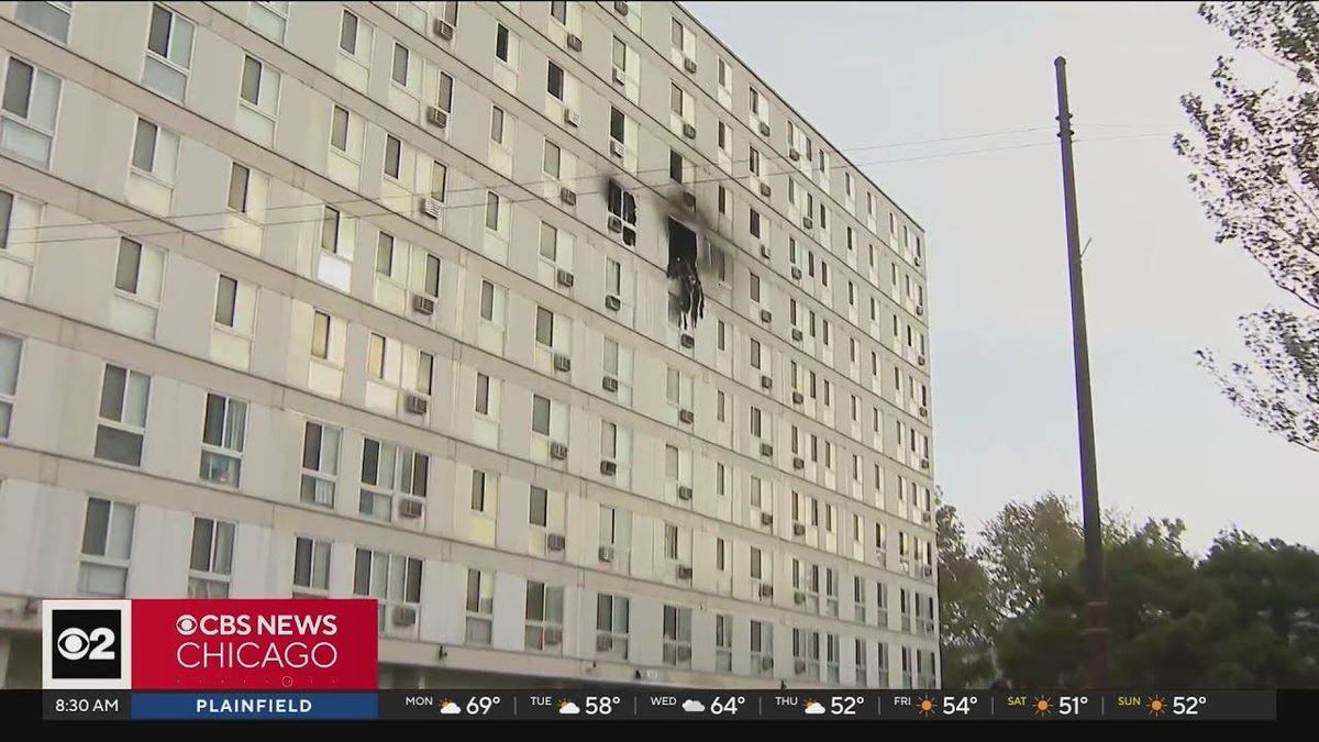 4 hurt in South Side high-rise fire: CFD