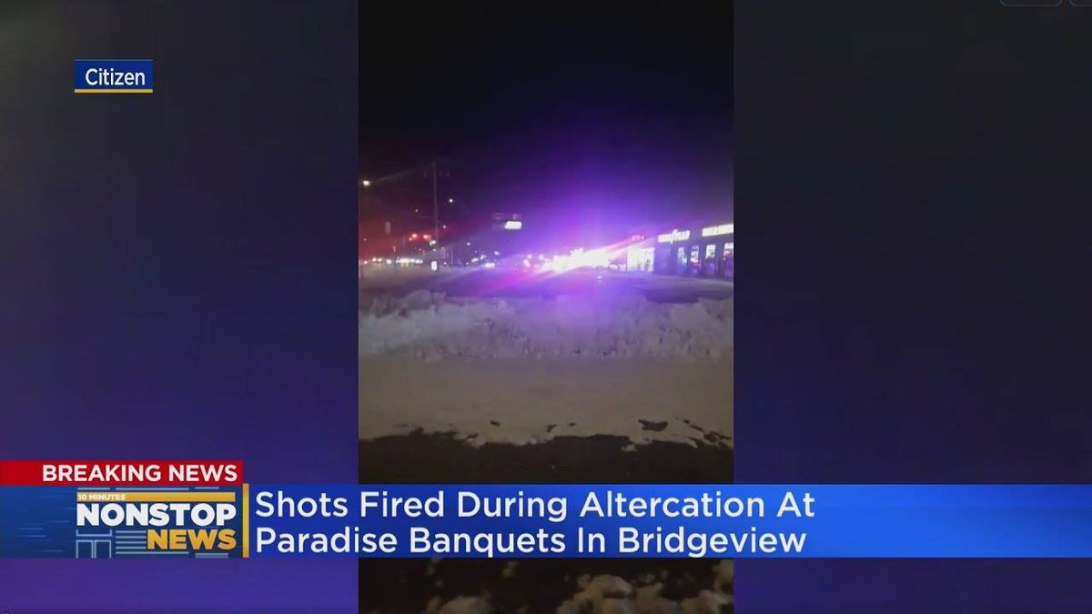 Justice man arrested for wedding party shooting in Bridgeview