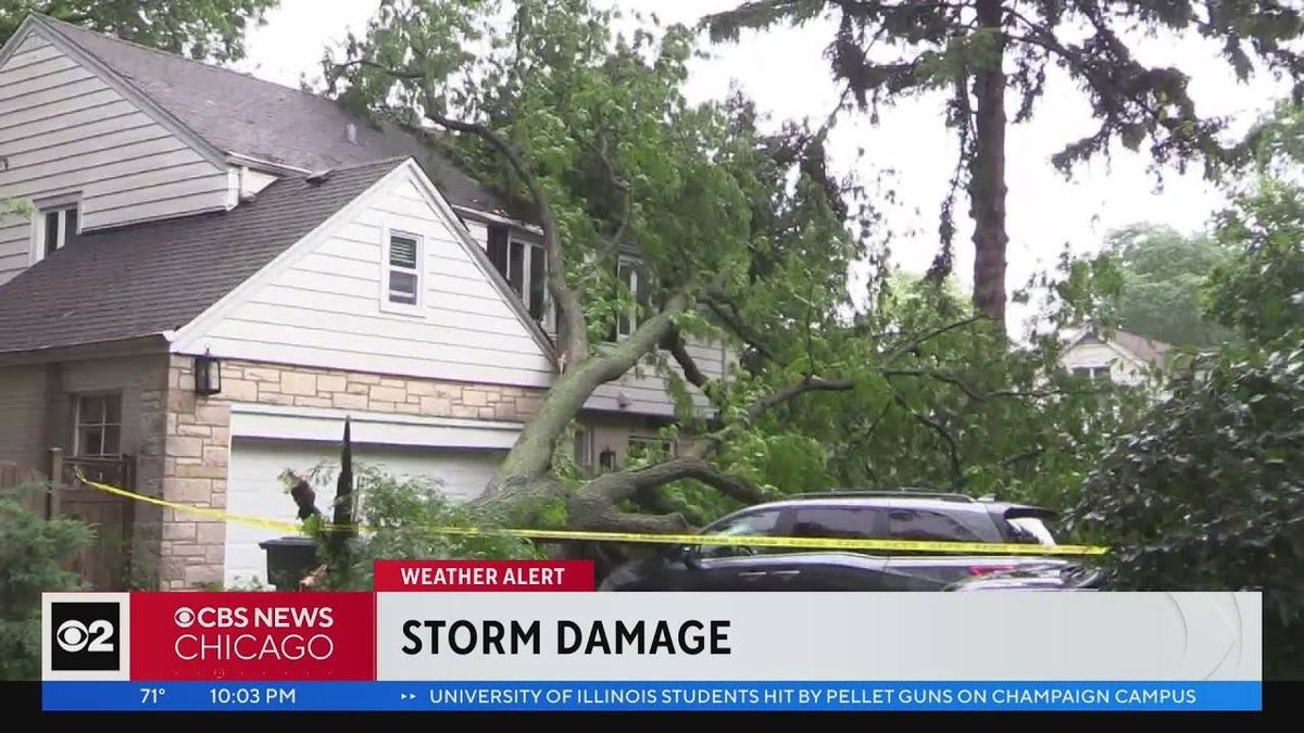 Strong storms knock out power, dump heavy rain for parts of Chicago area