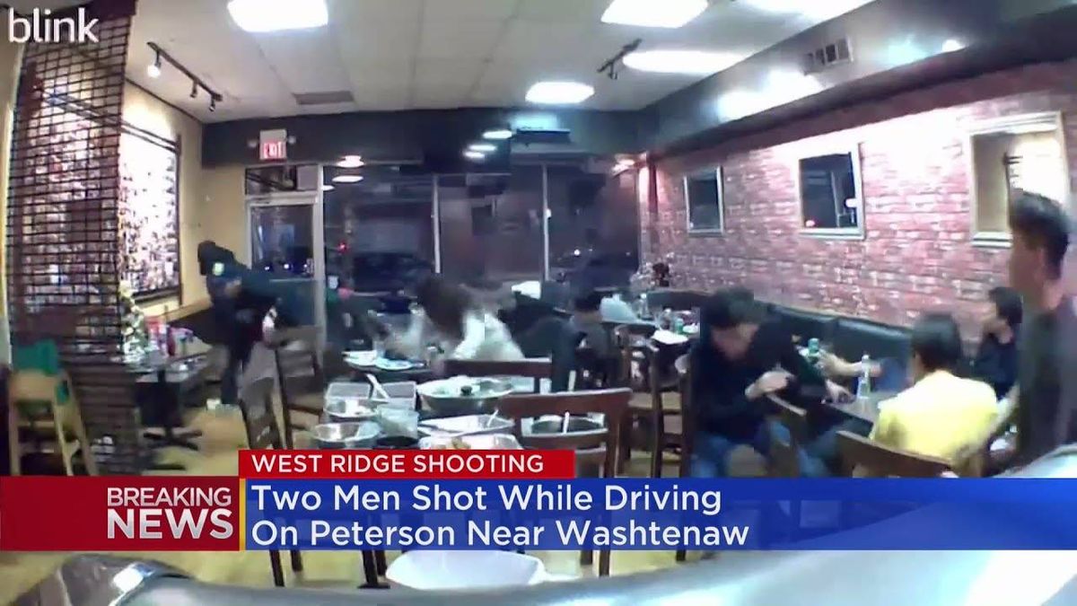 2 wounded in North Side drive-by shooting, stray bullet also enters restaurant: Police