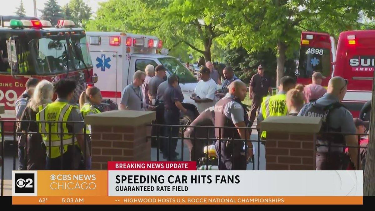 Four injured in hit-and-run accident outside Guaranteed Rate Field