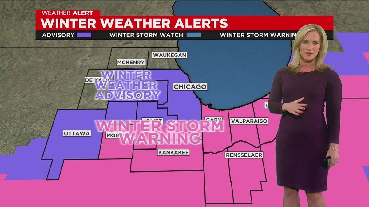 Winter storm could bring near blizzard conditions downstate, up to 4 inches of snow in Chicago area