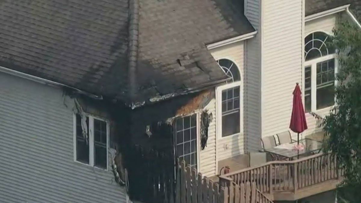 Gas grill sparks massive fire at far NW suburban home