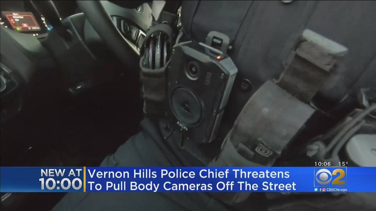 Vernon Hills police chief threatens to pull body cameras if criminal justice reform bill is signed