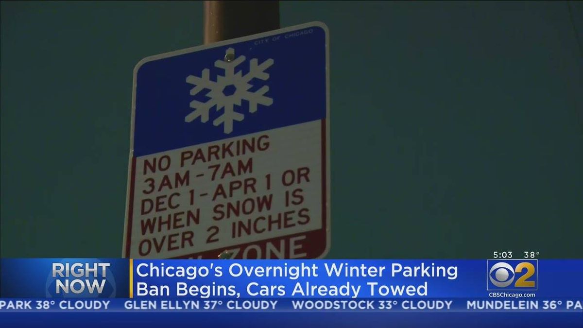 192 vehicles towed on first night of winter parking ban