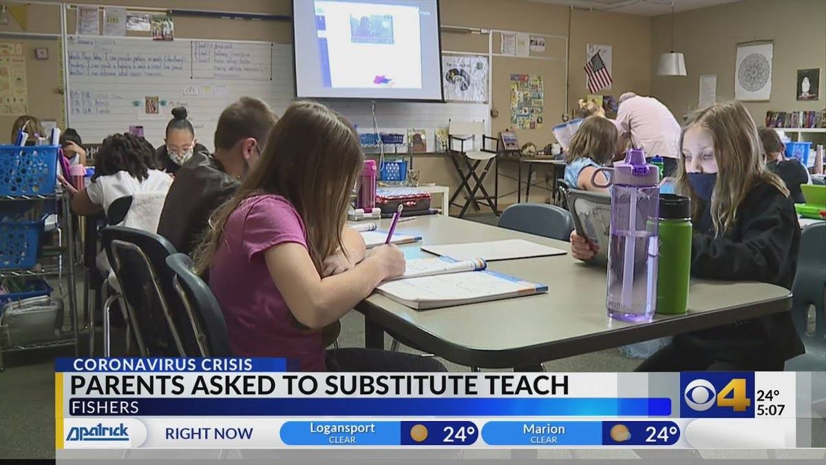 Central Indiana school district asks parents to fill in as substitute teachers