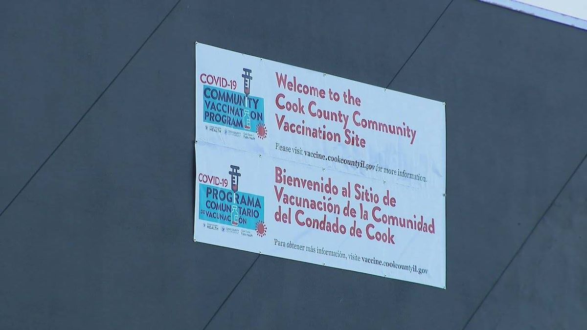 Health officials reopen 3 COVID-19 mass vaccination sites in suburban Cook County