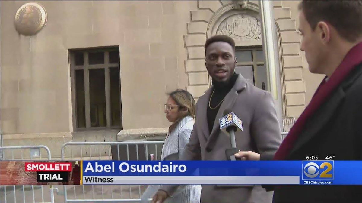 Abimbola Osundairo testifies Jussie Smollett asked him to 'fake beat him up'