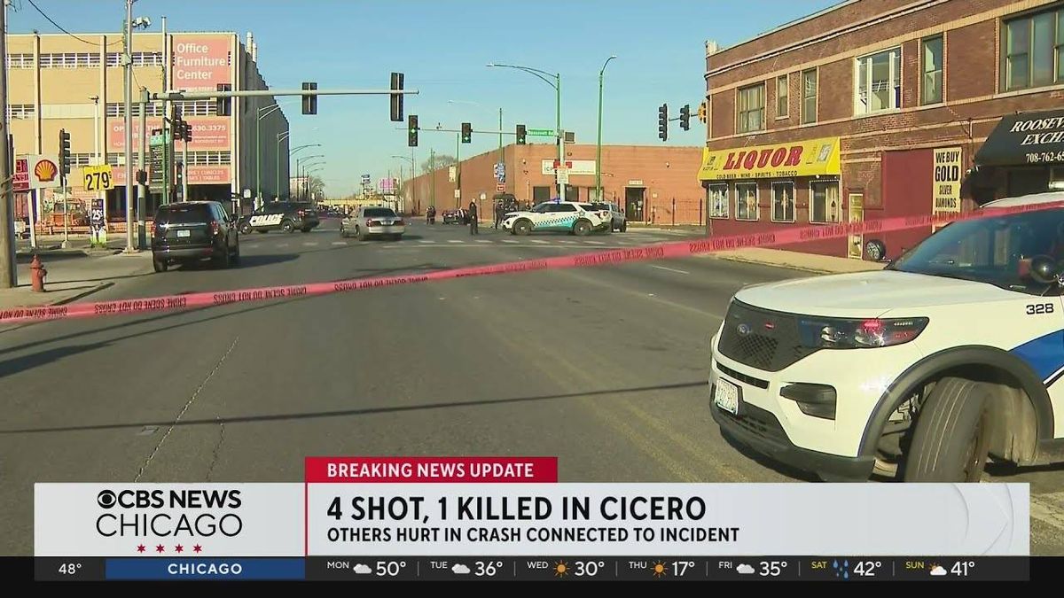Man killed, 6 others injured in Cicero shooting, crash: Police