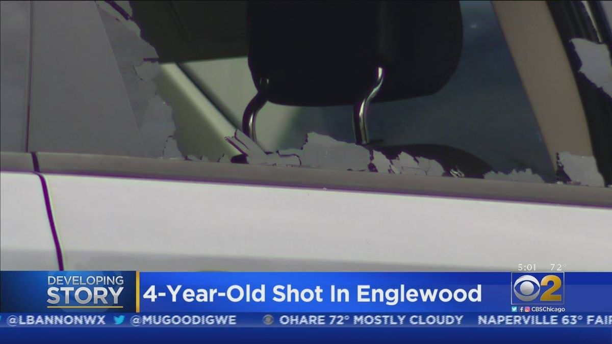 Girl, 4, shot while walking with father in Englewood