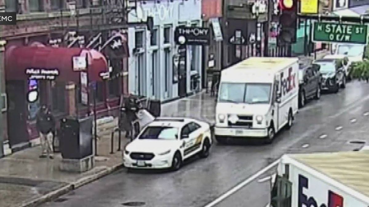 Caught on tape: Cook County sheriff's officers stole NASCAR banners, video shows