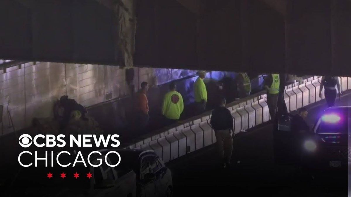 Worker on Kennedy Expressway killed in hit-and-run: ISP