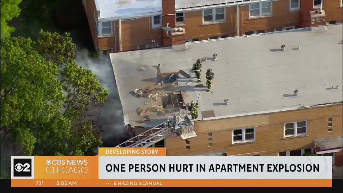 Natural gas explosion at Oak Park apartment building leaves several without a home