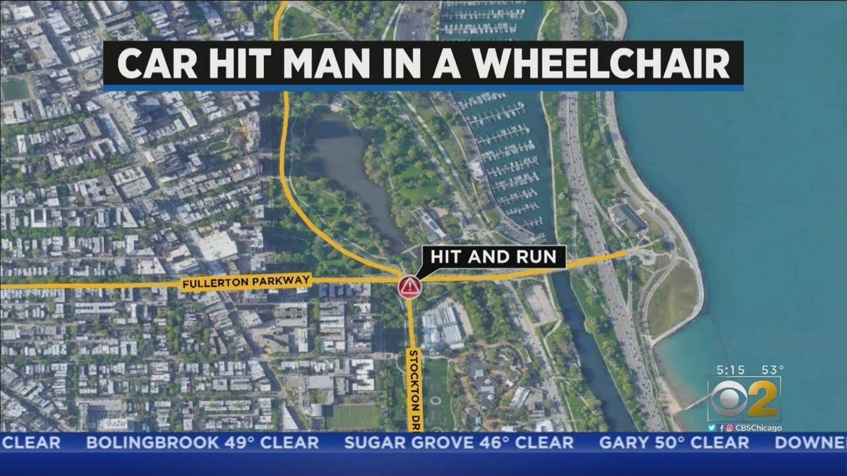 Man in wheelchair struck by car in Lincoln Park; Police seek hit-and-run driver
