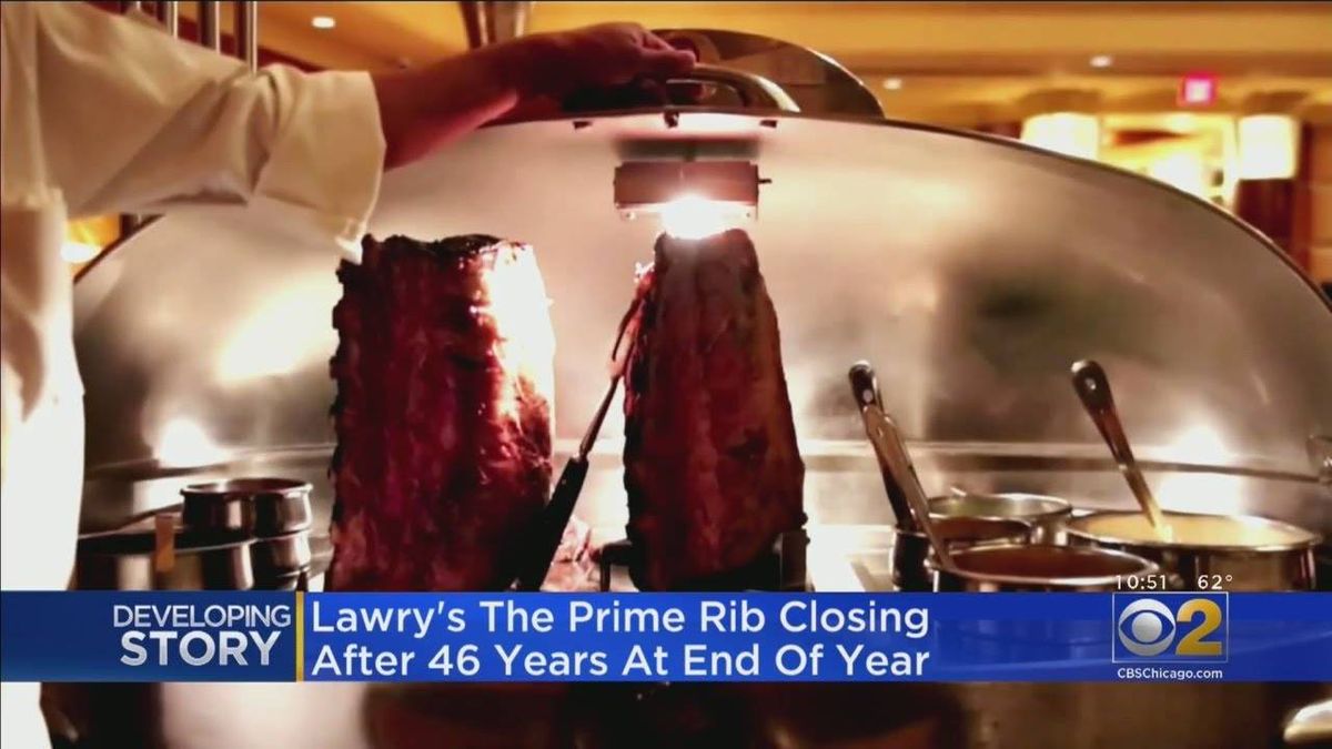 Lawry's The Prime Rib To Close Chicago Location After 46 Years