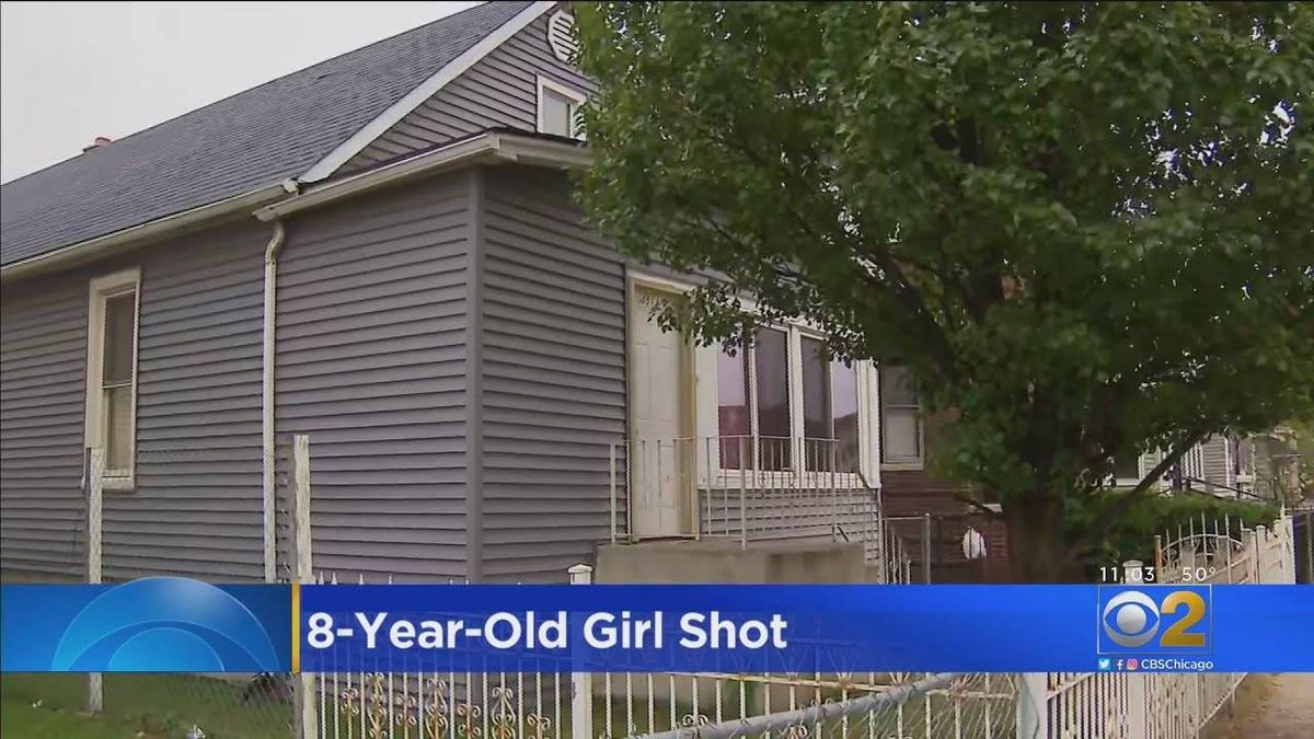 8-year-old girl shot by stray gunfire while doing homework in East Chicago home
