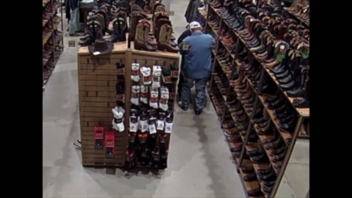 VIDEO: White Settlement couple busted for stealing boots from Boot Barn