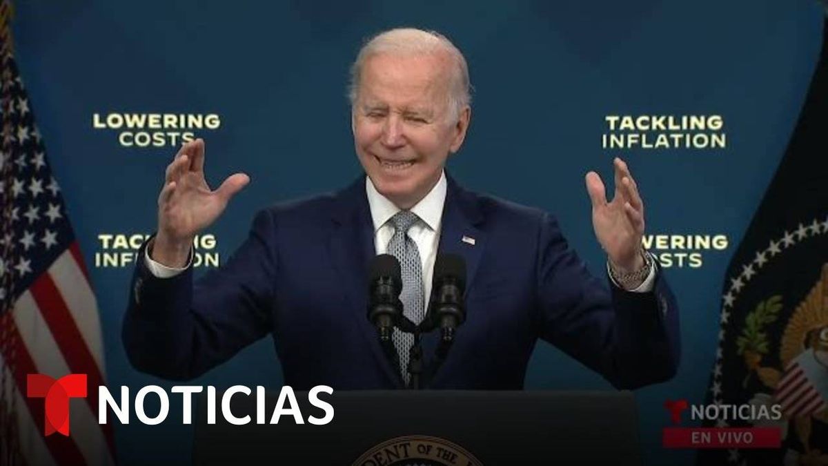 El Presidente Biden Da A Conocer Plan De Alivio Contra De La Inflacion