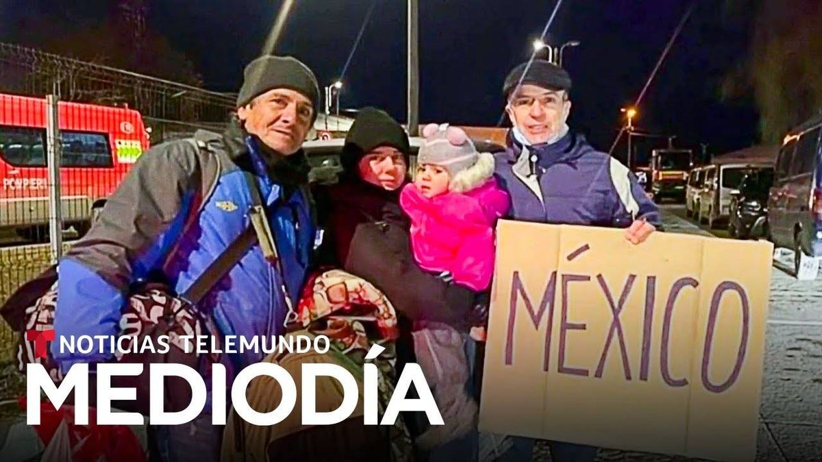 Asi es el rescate y evacuacion de mexicanos en Ucrania