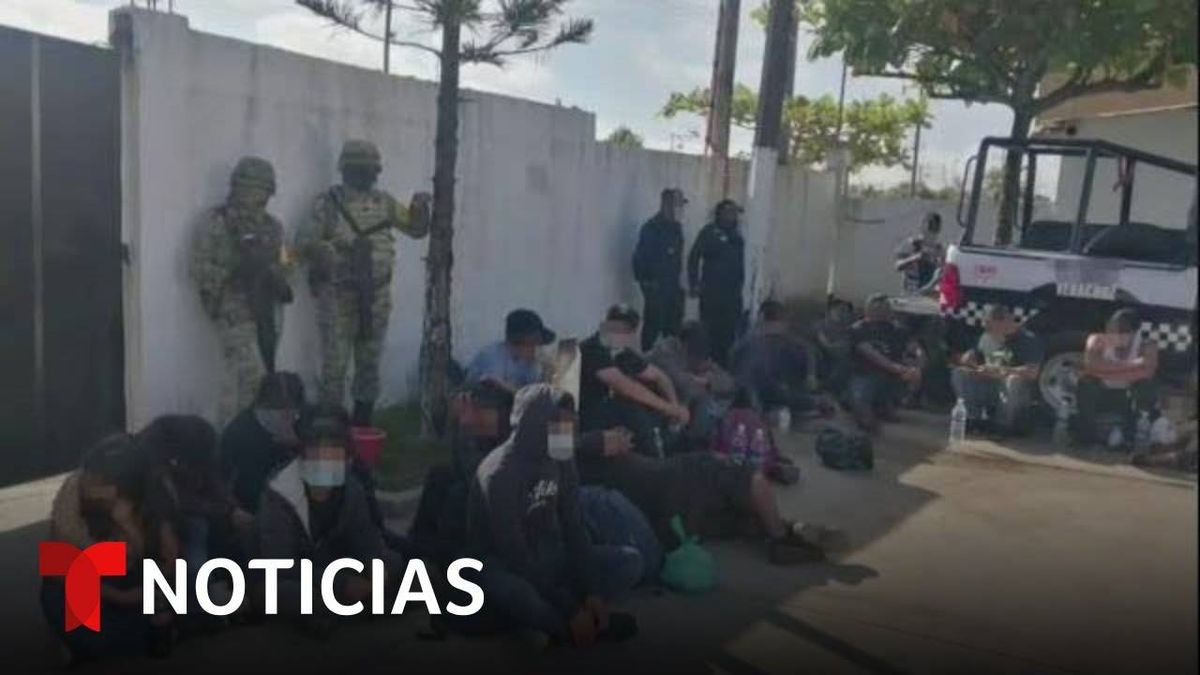 200 Migrantes Son Rescatados Dentro De Un Camion De Carga En Mexico