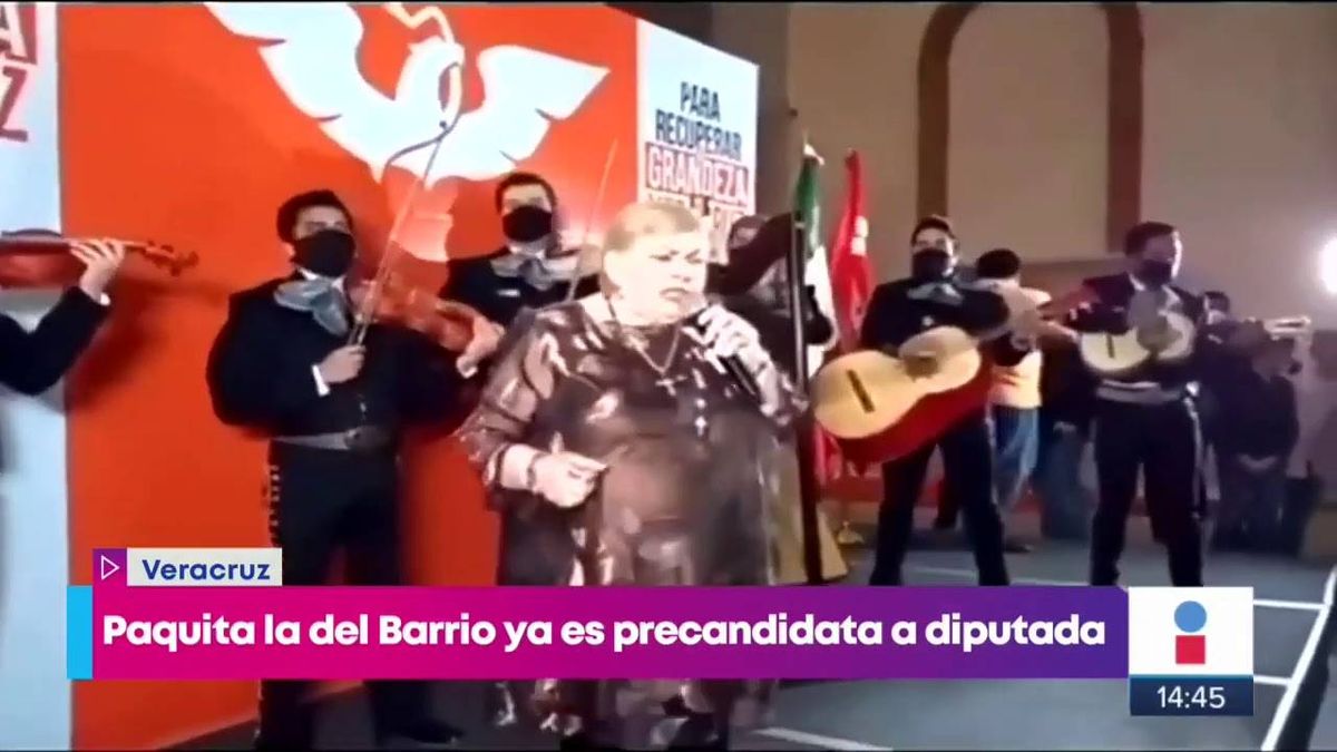 Paquita La Del Barrio Es Precandidata A Diputacion En Veracruz Mexico