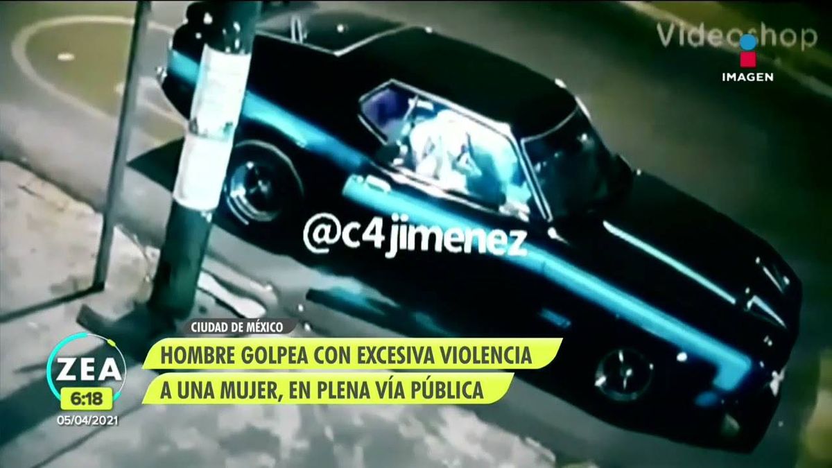 Camaras De Seguridad En La Ciudad De Mexico Captan Terrible Golpiza