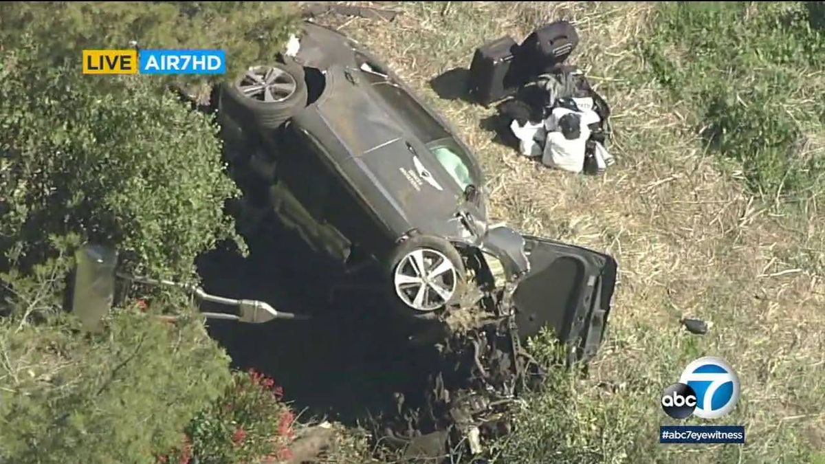 Tiger Woods Se Accidenta En California Y Al Parecer Es Transportado En Estado Critico Al Hospital