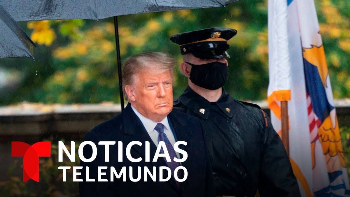 Despues de Casi Una Semana Y Sin Mascarilla Donald Trump Reaparece En Publico