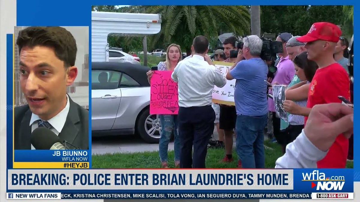 Gabby Petito family says fiancé Brian Laundrie is 'hiding' as authorities search separate parks for couple