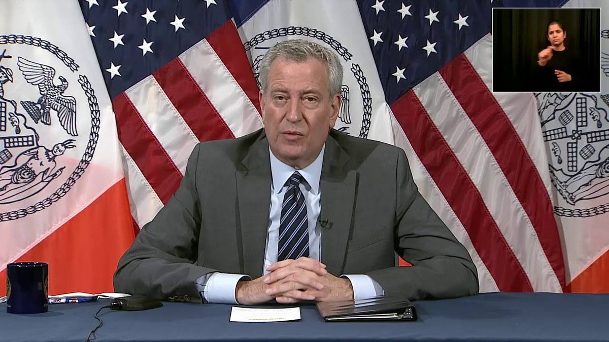 All 3 COVID-19 indicators in NYC surpass threshold; It's 'obviously very worrisome' de Blasio says