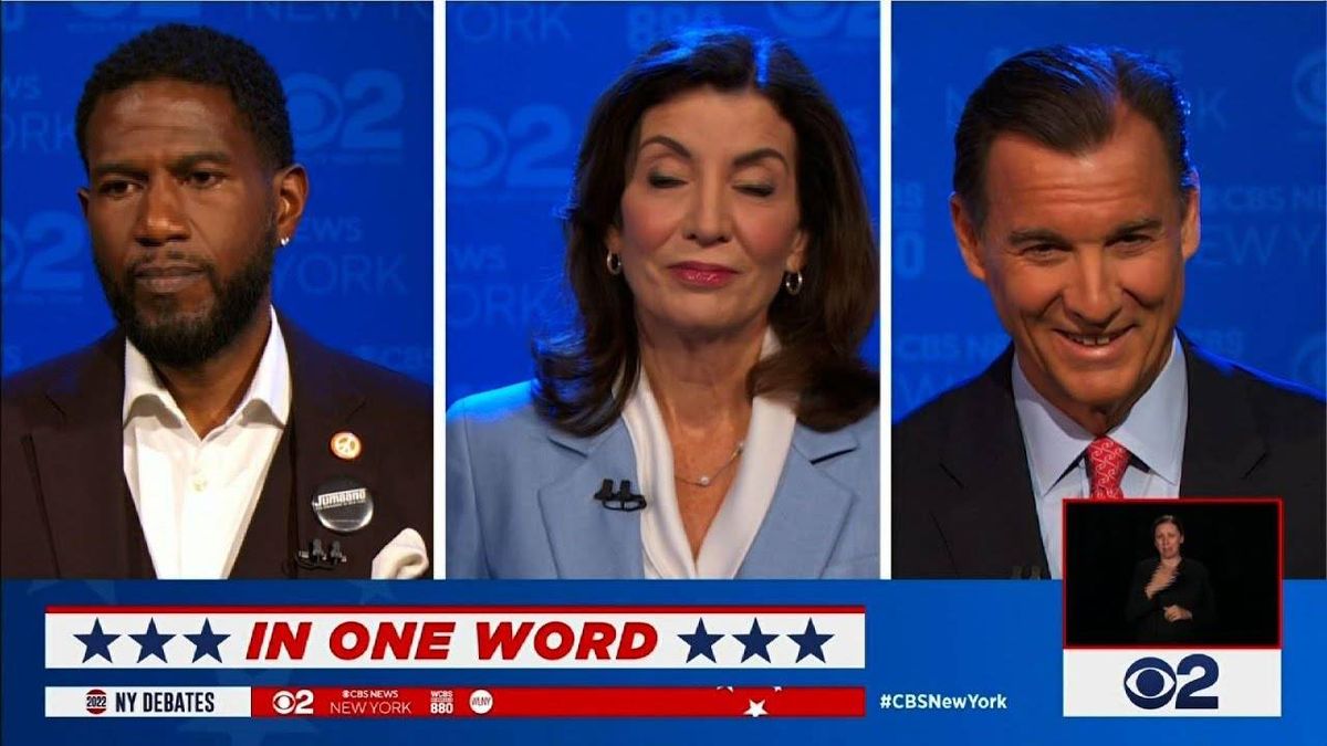 Hochul fends off attacks from Suozzi, Williams in Democratic debate for NY governor