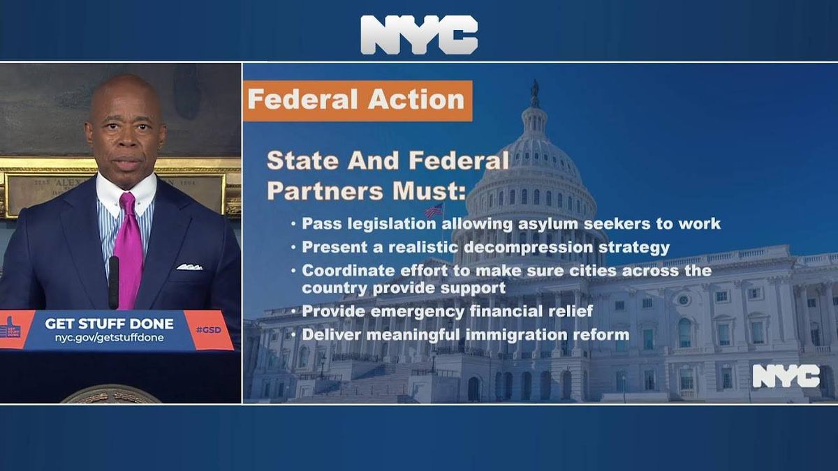 'NO PRECEDENT': Adams declares state of emergency over migrant crisis; NYC to spend $1B, shelters near capacity